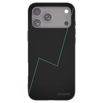 Picasee Μαύρη θήκη σιλικόνης για Apple iPhone 17 Pro Max - Consistency