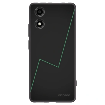 Picasee Μαύρη θήκη σιλικόνης για Motorola Moto E14 - Consistency