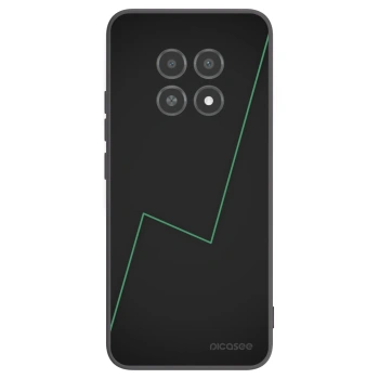 Picasee Μαύρη θήκη σιλικόνης για Realme 12X - Consistency