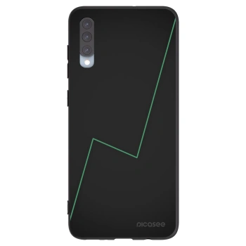 Picasee Μαύρη θήκη σιλικόνης για Samsung Galaxy A70 A705F - Consistency