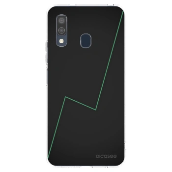 Picasee διαφανής θήκη σιλικόνης Samsung Galaxy A40 A405F - Consistency