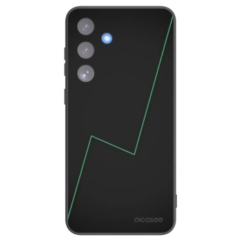 Picasee Μαύρη θήκη σιλικόνης για Samsung Galaxy S25 FE 5G - Consistency