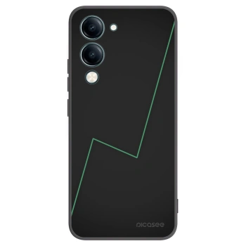 Picasee Μαύρη θήκη σιλικόνης για Vivo Y29s 5G - Consistency