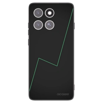 Picasee Μαύρη θήκη σιλικόνης για Motorola Edge 60 Fusion - Consistency