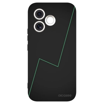 Picasee Μαύρη θήκη σιλικόνης για Honor 600 Lite - Consistency