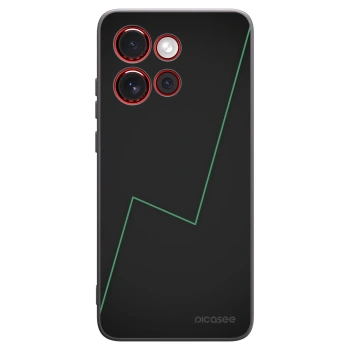 Picasee Μαύρη θήκη σιλικόνης για Motorola Edge 60 Neo 5G - Consistency