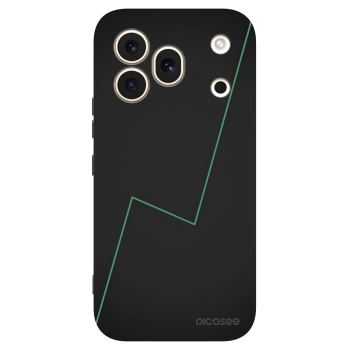 Picasee Μαύρη θήκη σιλικόνης για Honor 600 Pro - Consistency