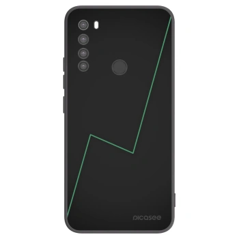 Picasee Μαύρη θήκη σιλικόνης για Xiaomi Redmi Note 8 - Consistency