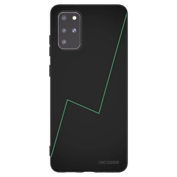 Picasee Μαύρη θήκη σιλικόνης για Samsung Galaxy S20+ G985F - Consistency