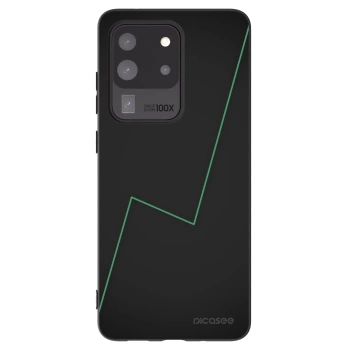 Picasee Μαύρη θήκη σιλικόνης για Samsung Galaxy S20 Ultra 5G G988F - Consistency