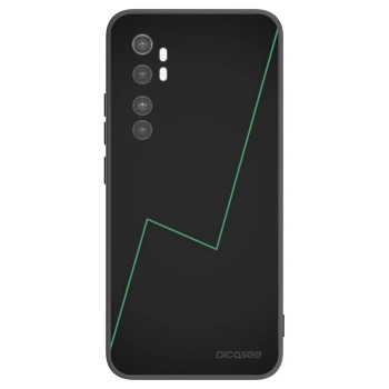 Picasee Μαύρη θήκη σιλικόνης για Xiaomi Mi Note 10 Lite - Consistency