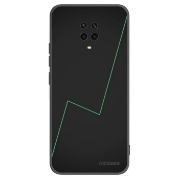 Picasee Μαύρη θήκη σιλικόνης για Xiaomi Redmi Note 9S - Consistency
