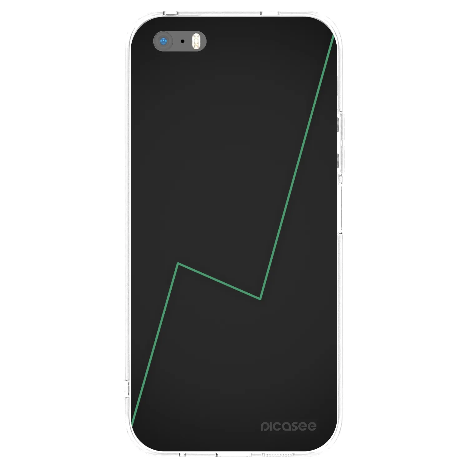 Picasee διαφανής θήκη σιλικόνης Apple iPhone 5/5S/SE - Consistency