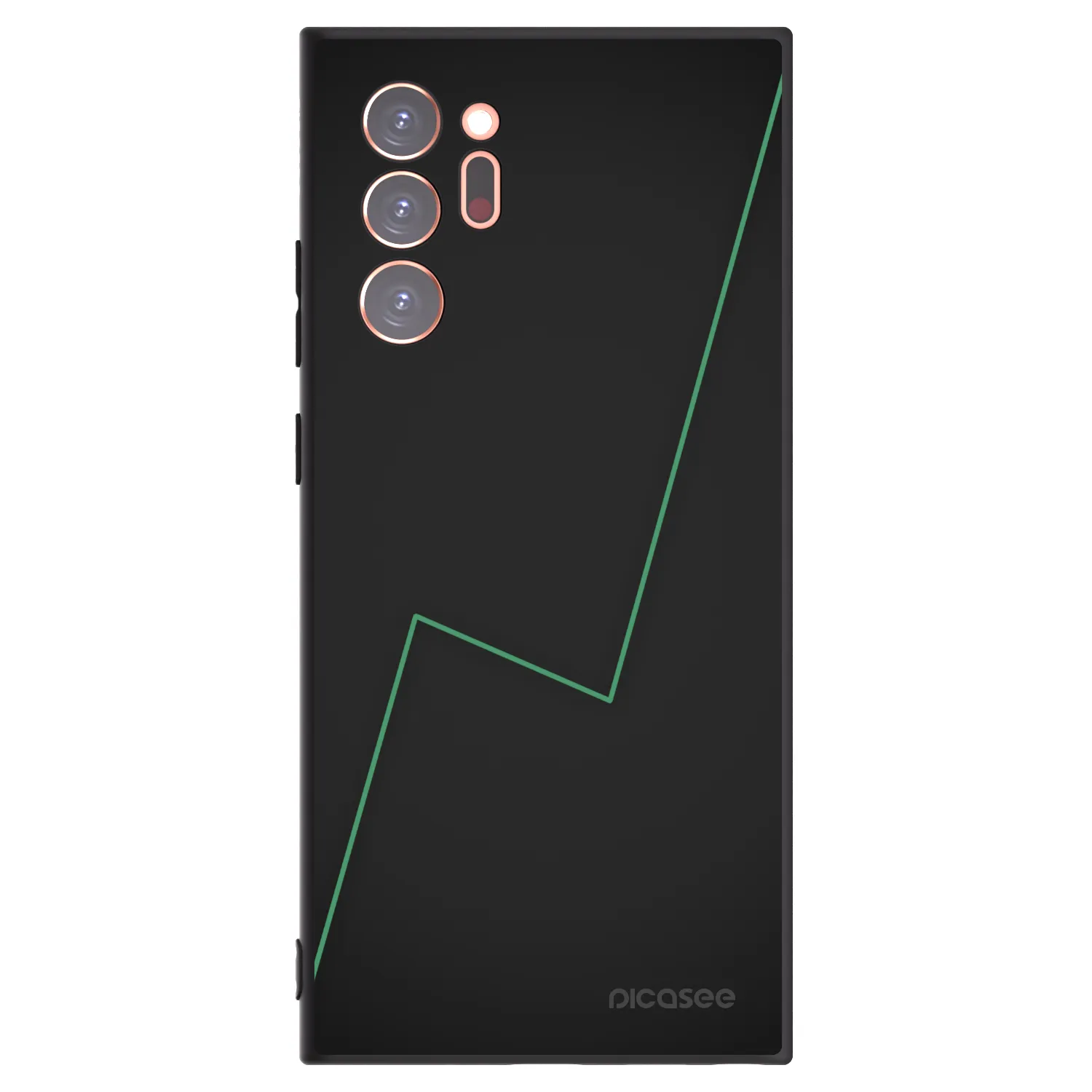 Picasee Μαύρη θήκη σιλικόνης για Samsung Galaxy Note 20 Ultra - Consistency