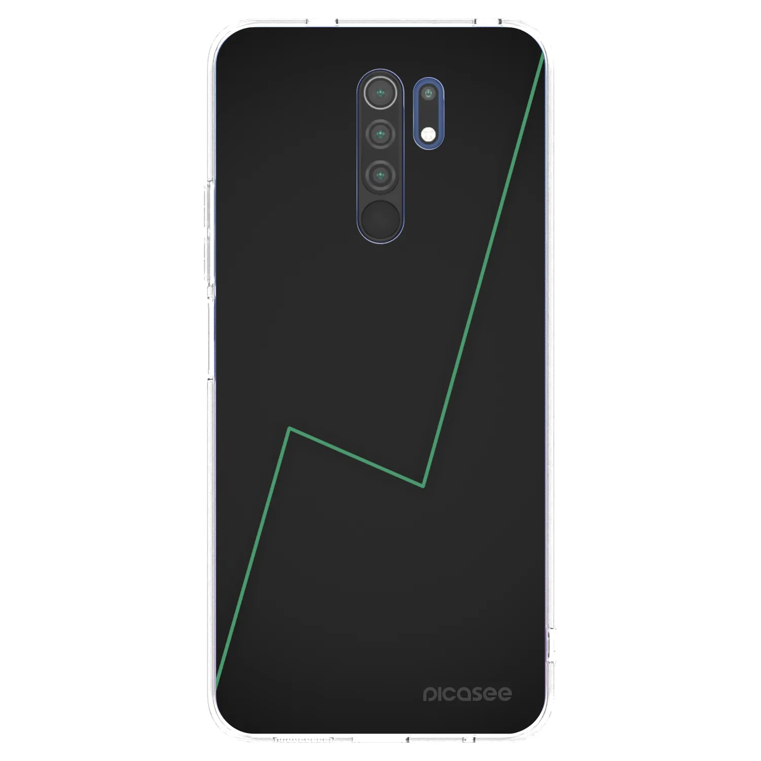 Picasee διαφανής θήκη σιλικόνης Xiaomi Redmi 9 - Consistency