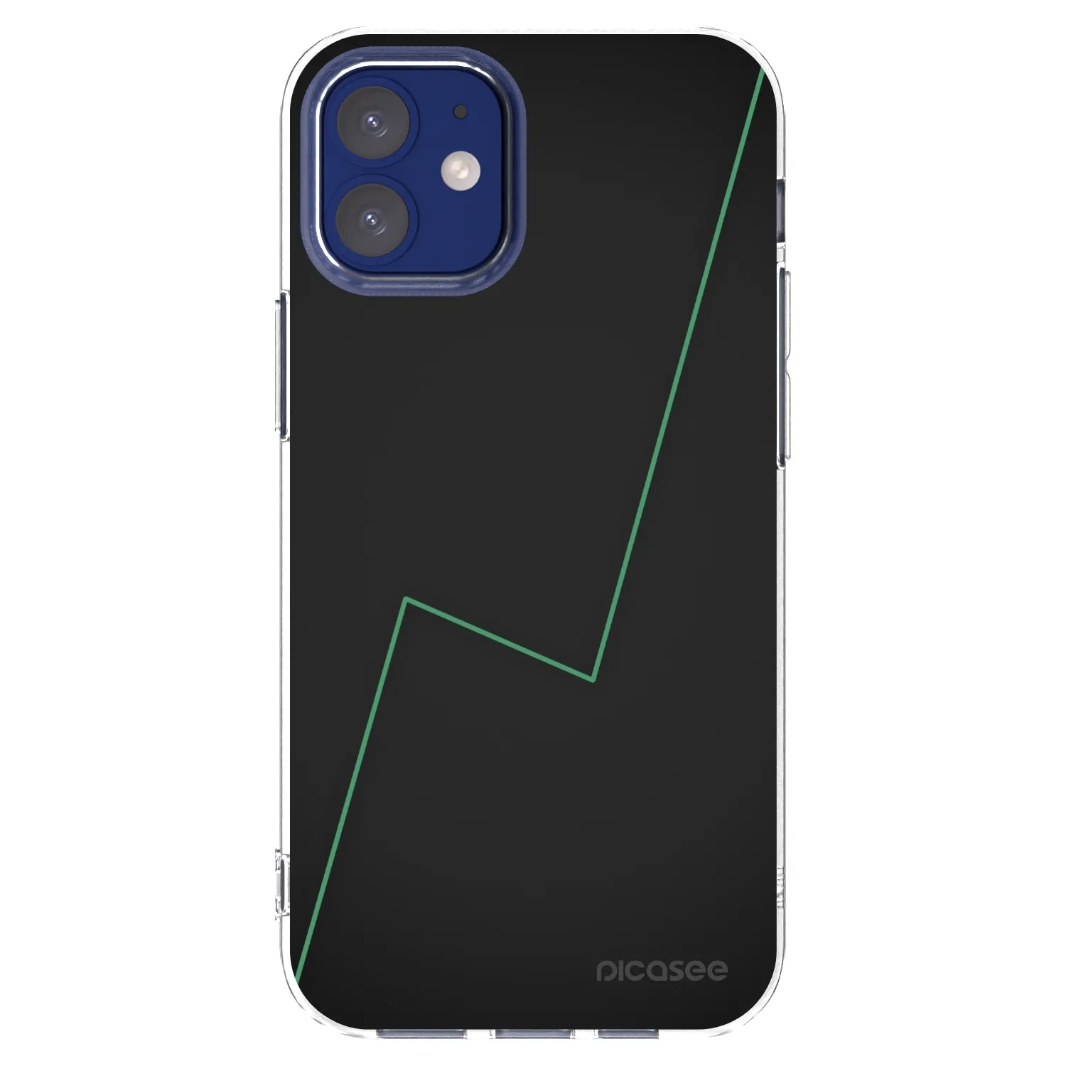 Picasee διαφανής θήκη σιλικόνης Apple iPhone 12 mini - Consistency