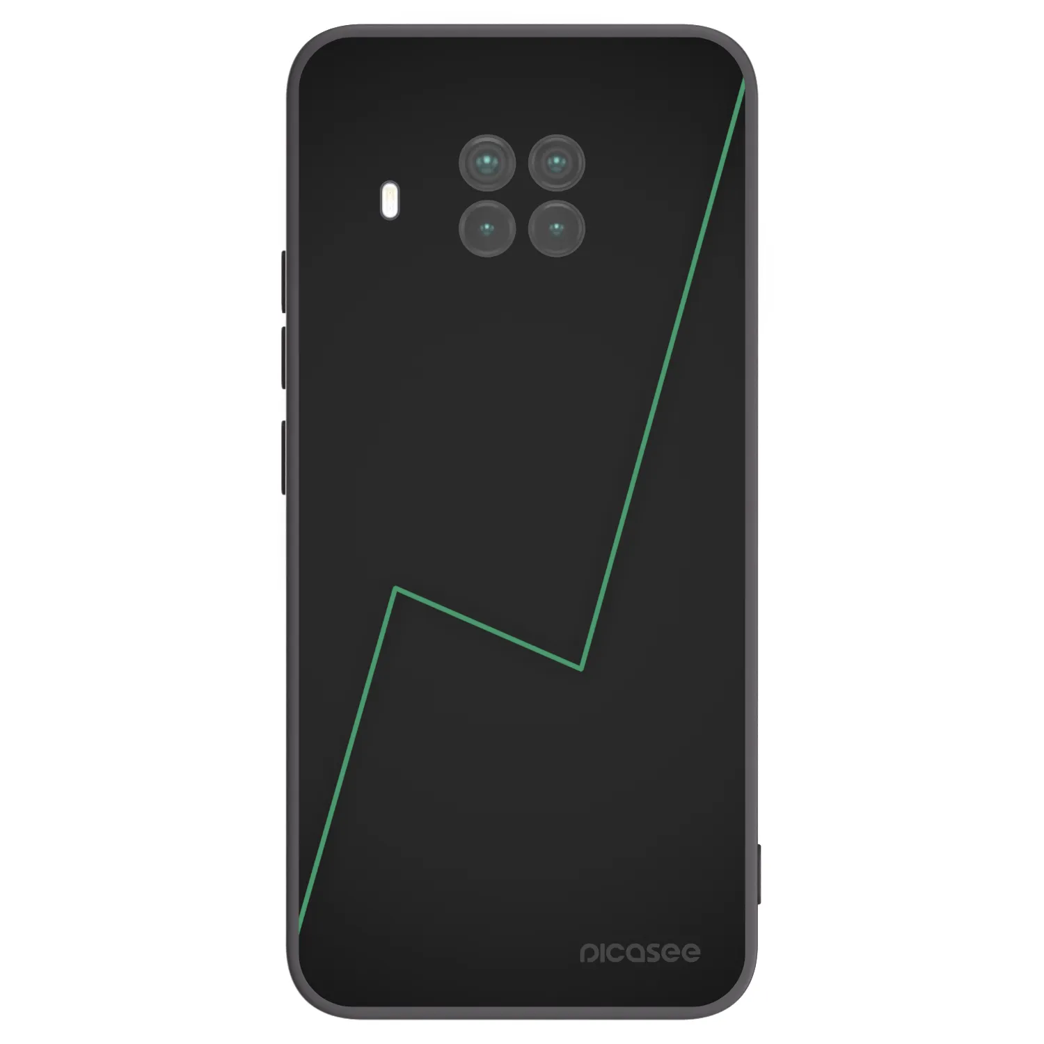 Picasee Μαύρη θήκη σιλικόνης για Xiaomi Mi 10T Lite - Consistency