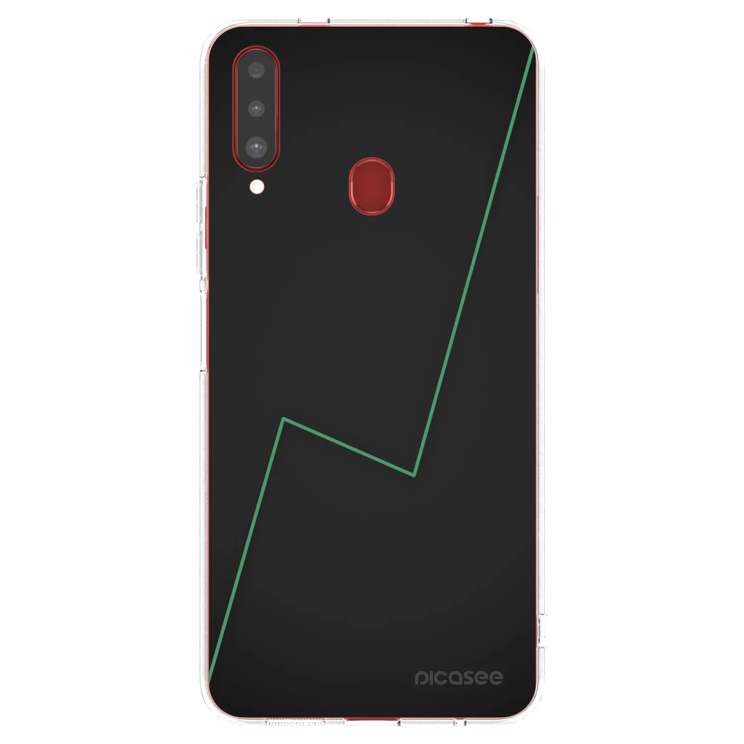 Picasee διαφανής θήκη σιλικόνης Samsung Galaxy A20s - Consistency