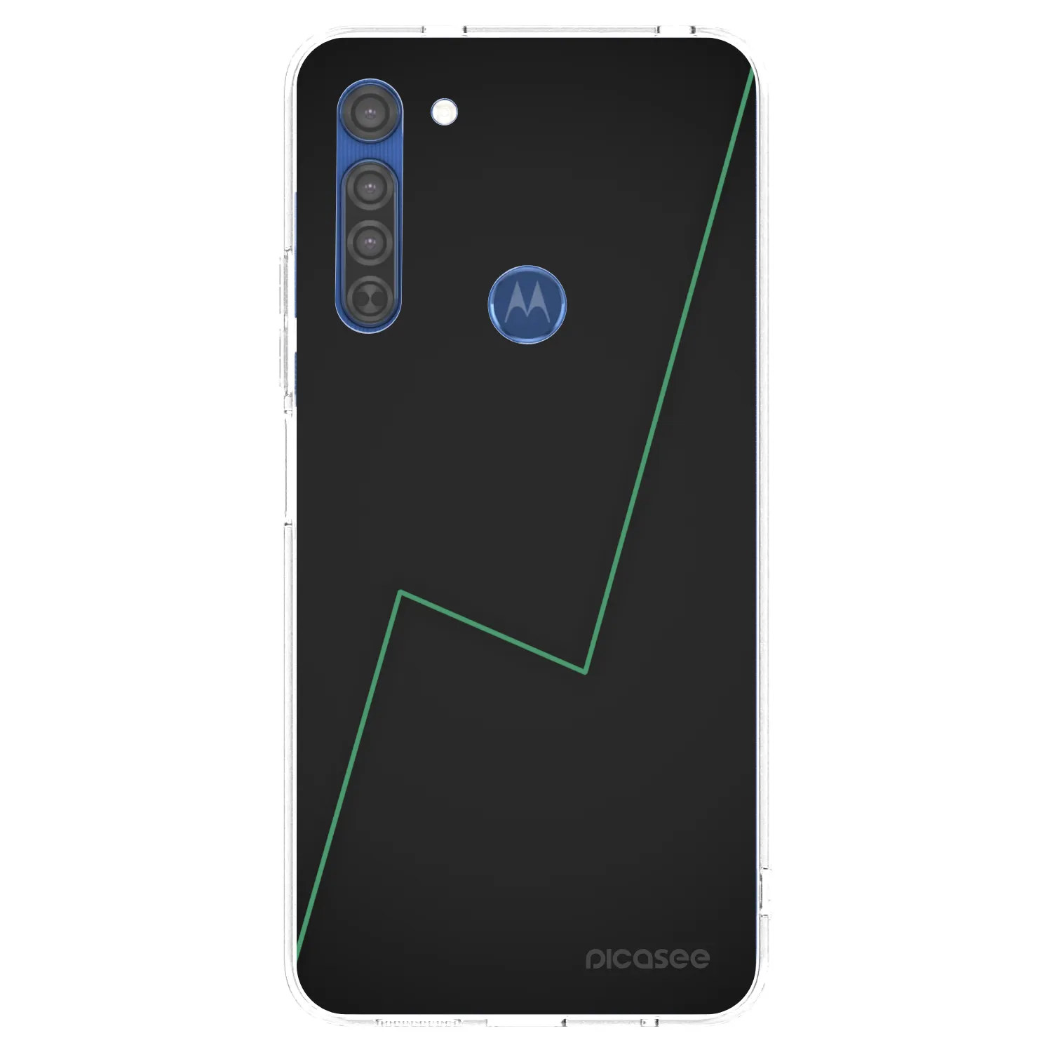 Picasee διαφανής θήκη σιλικόνης Motorola Moto G8 - Consistency