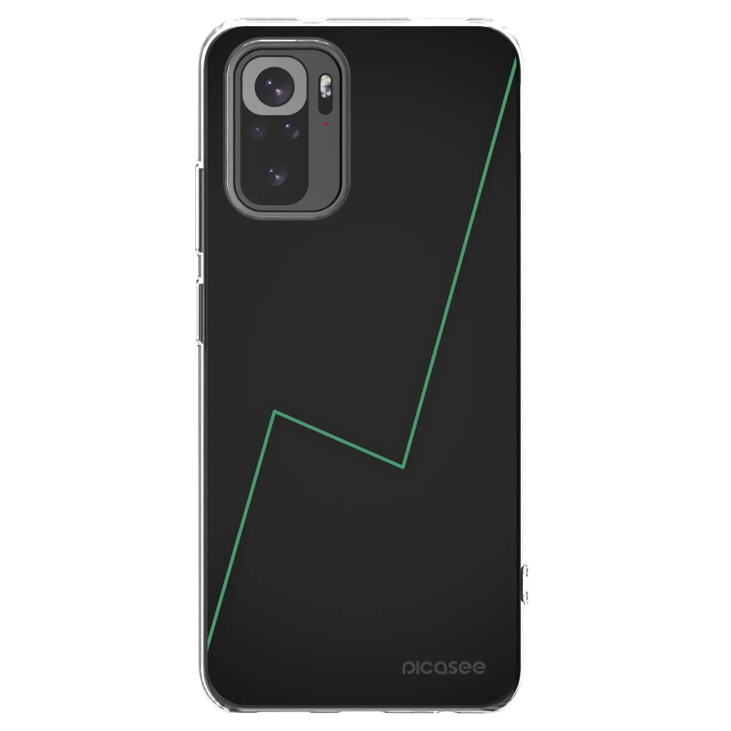 Picasee διαφανής θήκη σιλικόνης Xiaomi Redmi Note 10S - Consistency