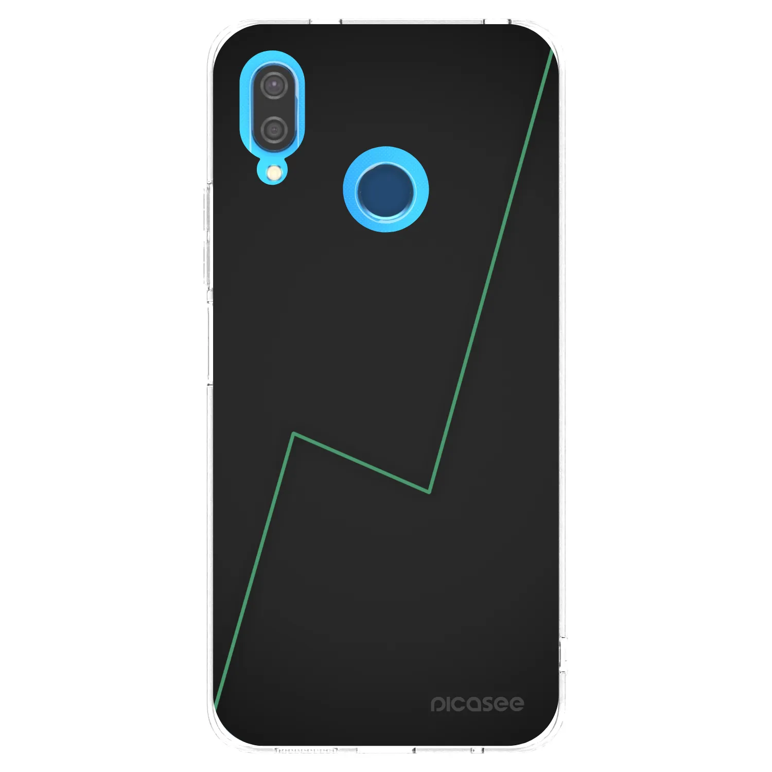 Picasee διαφανής θήκη σιλικόνης Huawei P20 Lite - Consistency