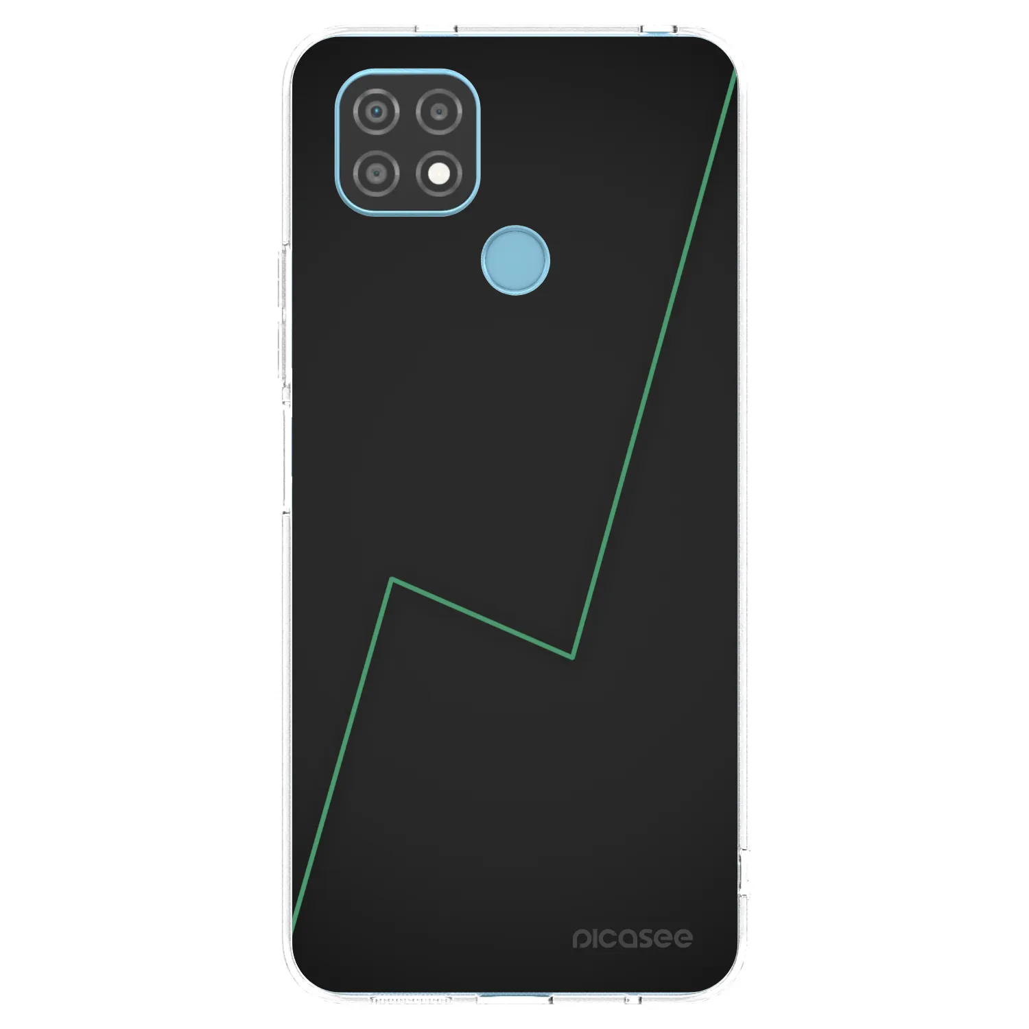 Picasee διαφανής θήκη σιλικόνης Realme C21 - Consistency