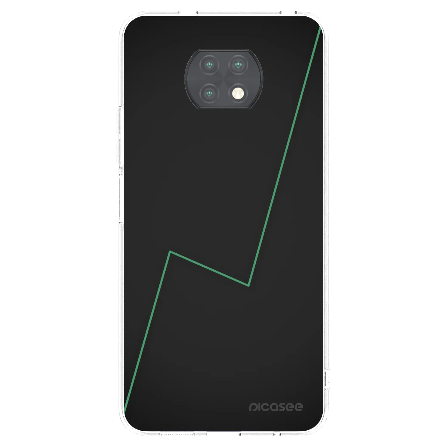 Picasee διαφανής θήκη σιλικόνης Xiaomi Redmi Note 9T - Consistency