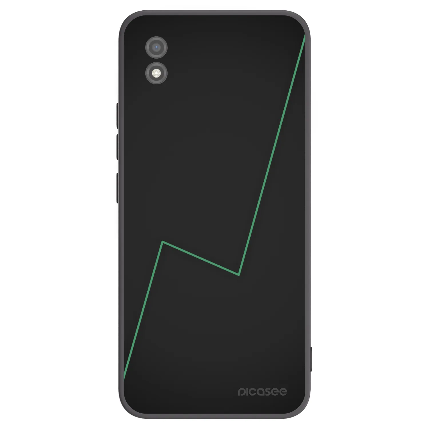 Picasee Μαύρη θήκη σιλικόνης για Realme C11 (2021) - Consistency