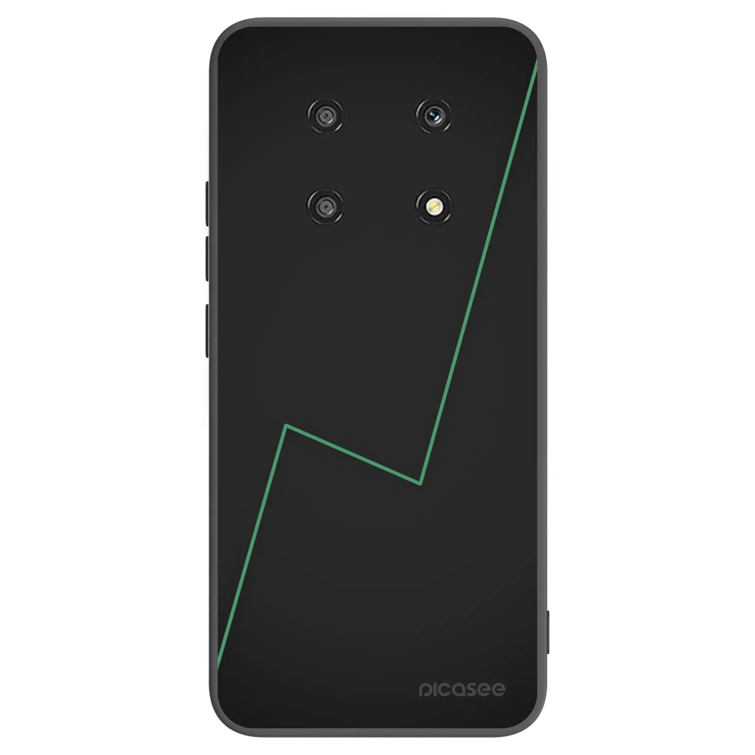 Picasee Μαύρη θήκη σιλικόνης για Honor Magic4 Lite 5G - Consistency