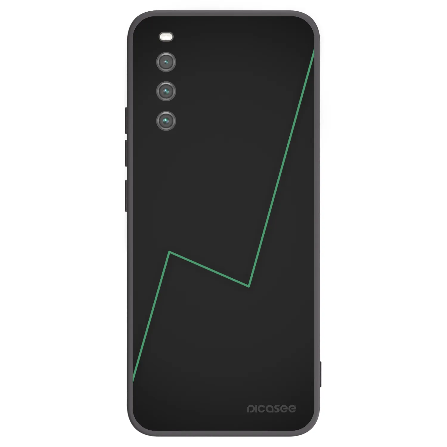 Picasee Μαύρη θήκη σιλικόνης για Sony Xperia 10 IV 5G - Consistency