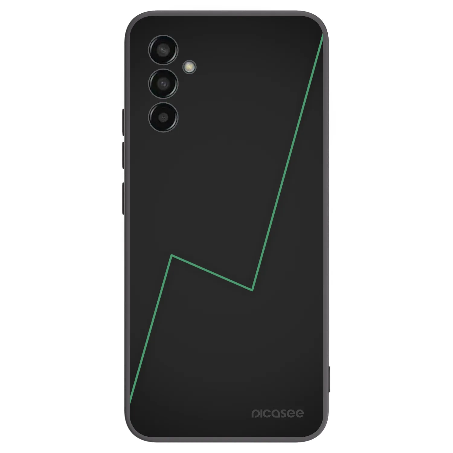 Picasee Μαύρη θήκη σιλικόνης για Samsung Galaxy M13 M135F - Consistency
