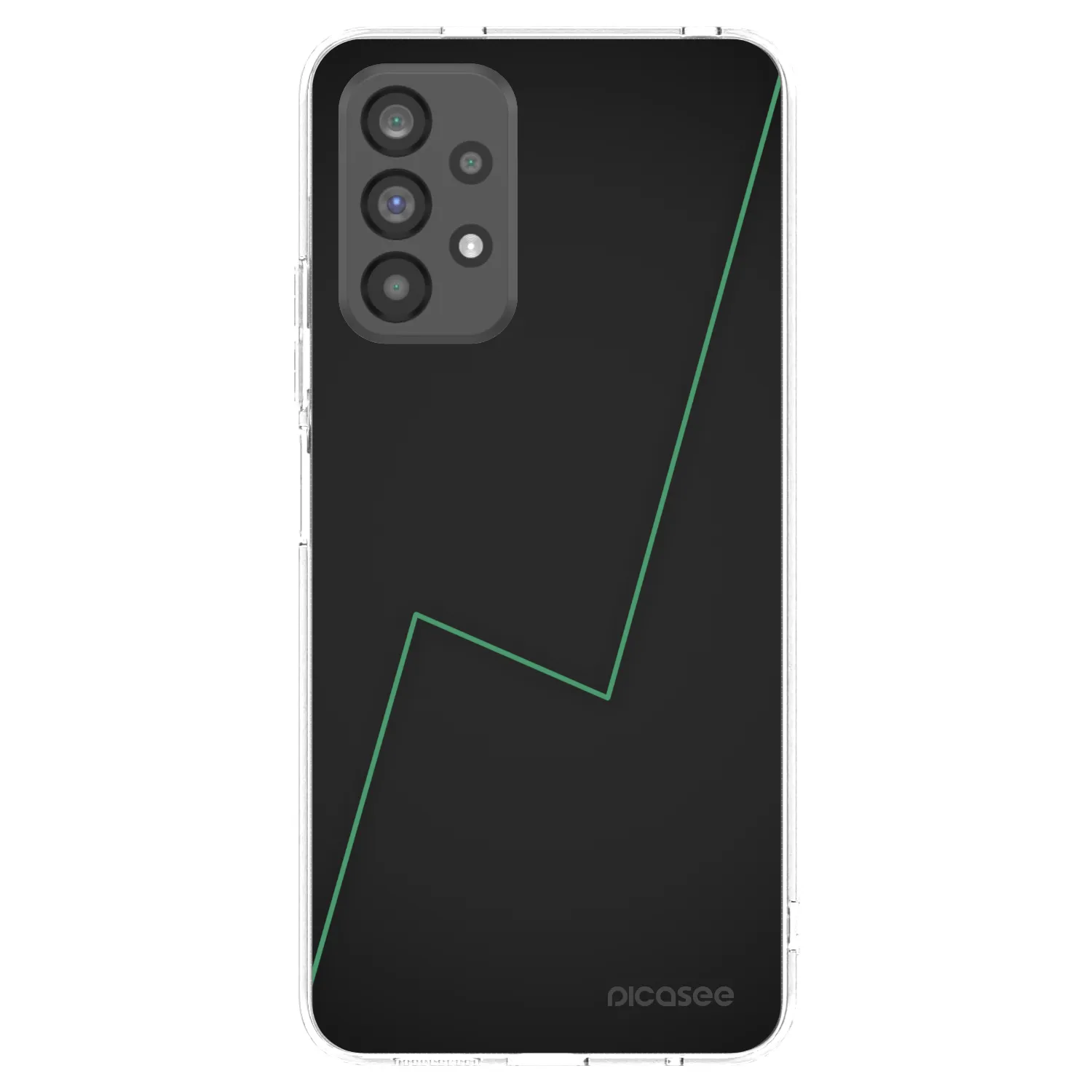 Picasee διαφανής θήκη σιλικόνης Samsung Galaxy A73 5G - Consistency