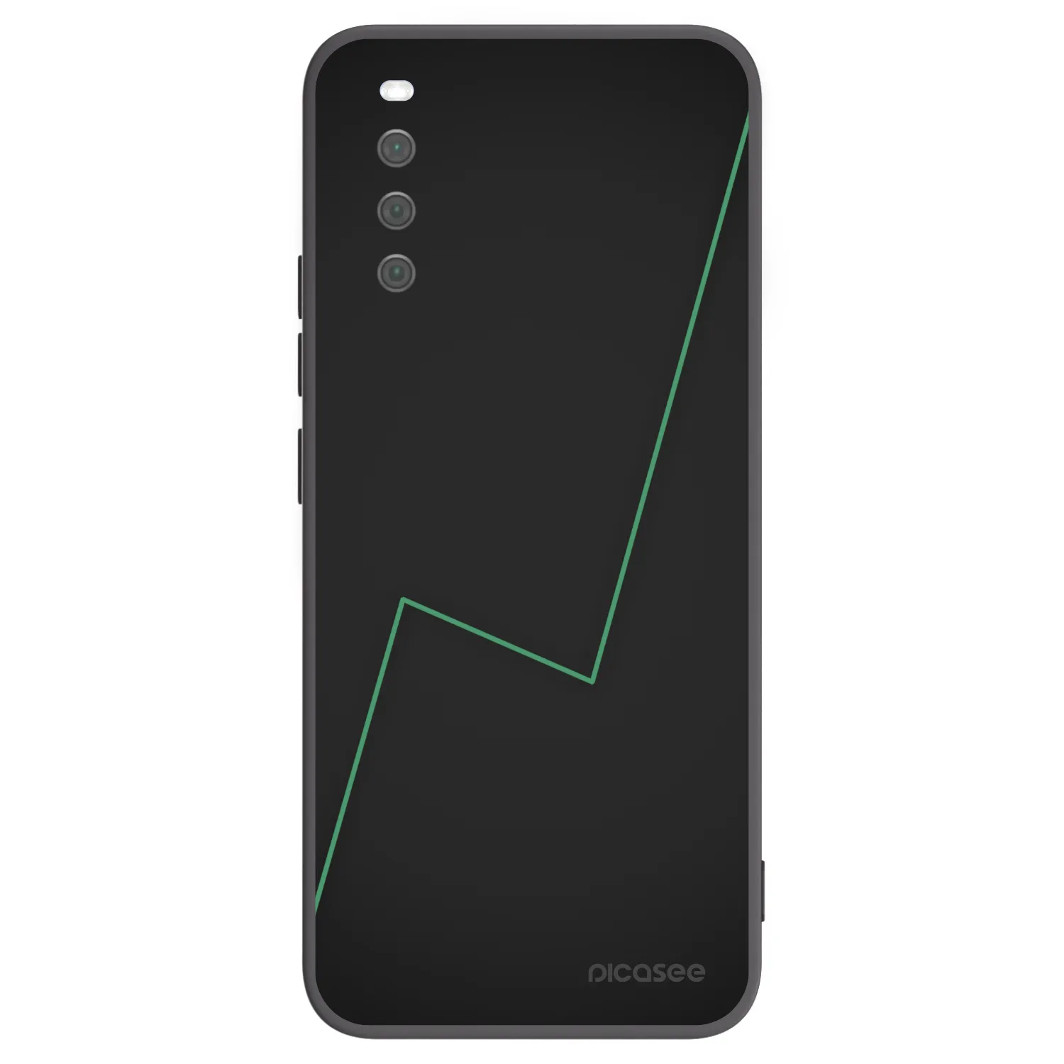 Picasee Μαύρη θήκη σιλικόνης για Sony Xperia 10 III - Consistency
