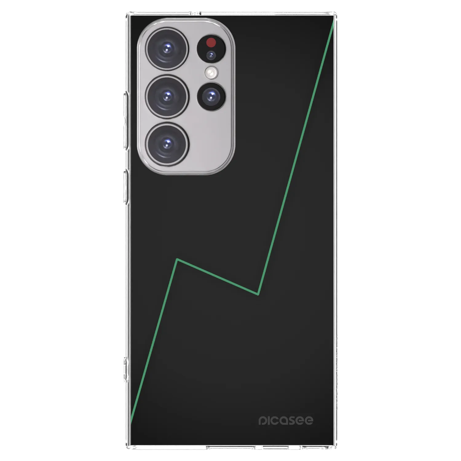 Picasee διαφανής θήκη σιλικόνης Samsung Galaxy S23 Ultra 5G - Consistency