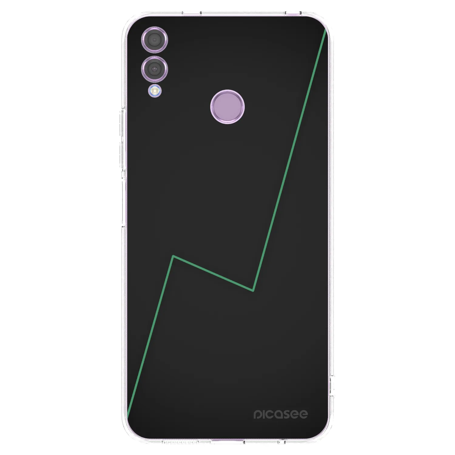 Picasee διαφανής θήκη σιλικόνης Honor 8X - Consistency