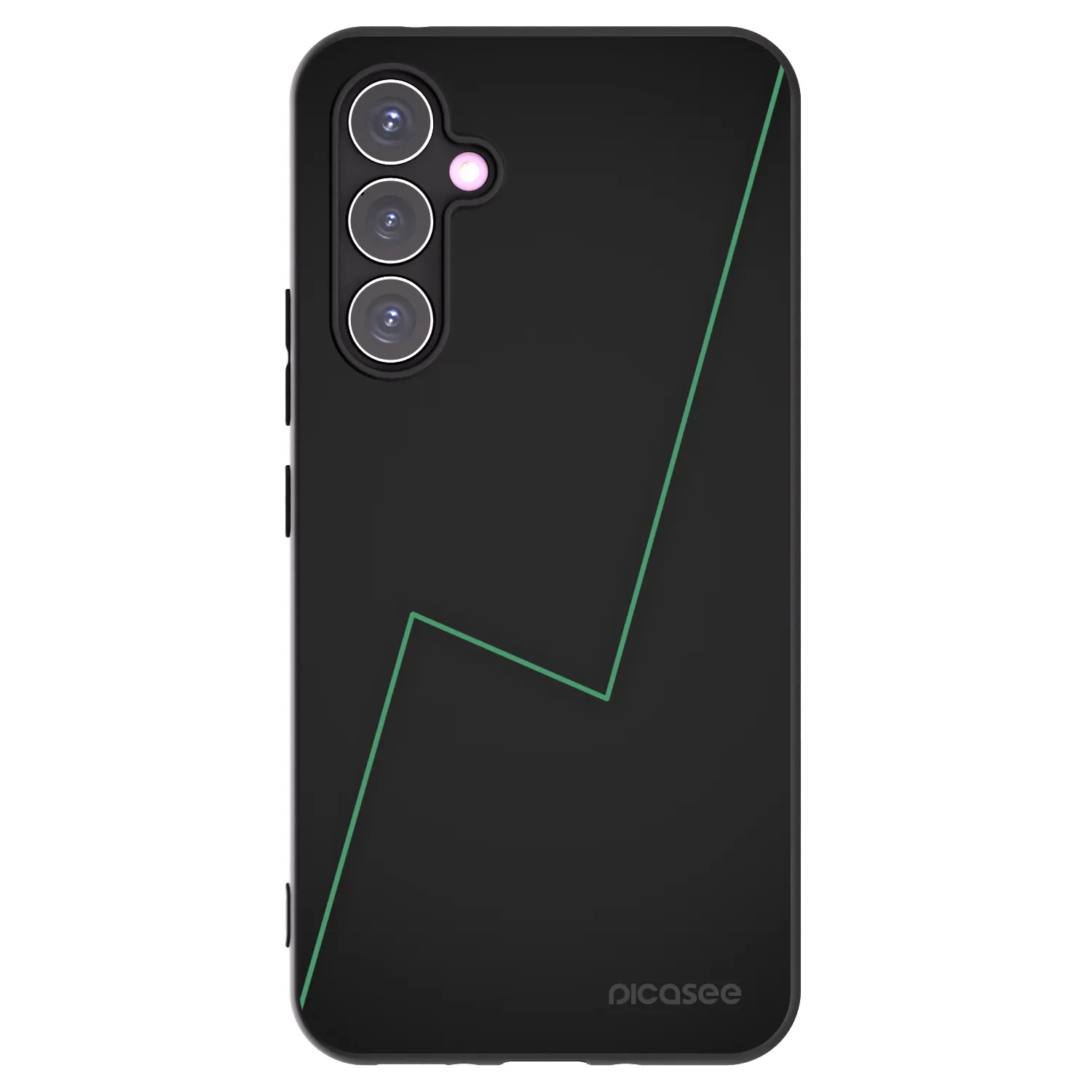 Picasee Μαύρη θήκη σιλικόνης για Samsung Galaxy A54 5G A546B - Consistency