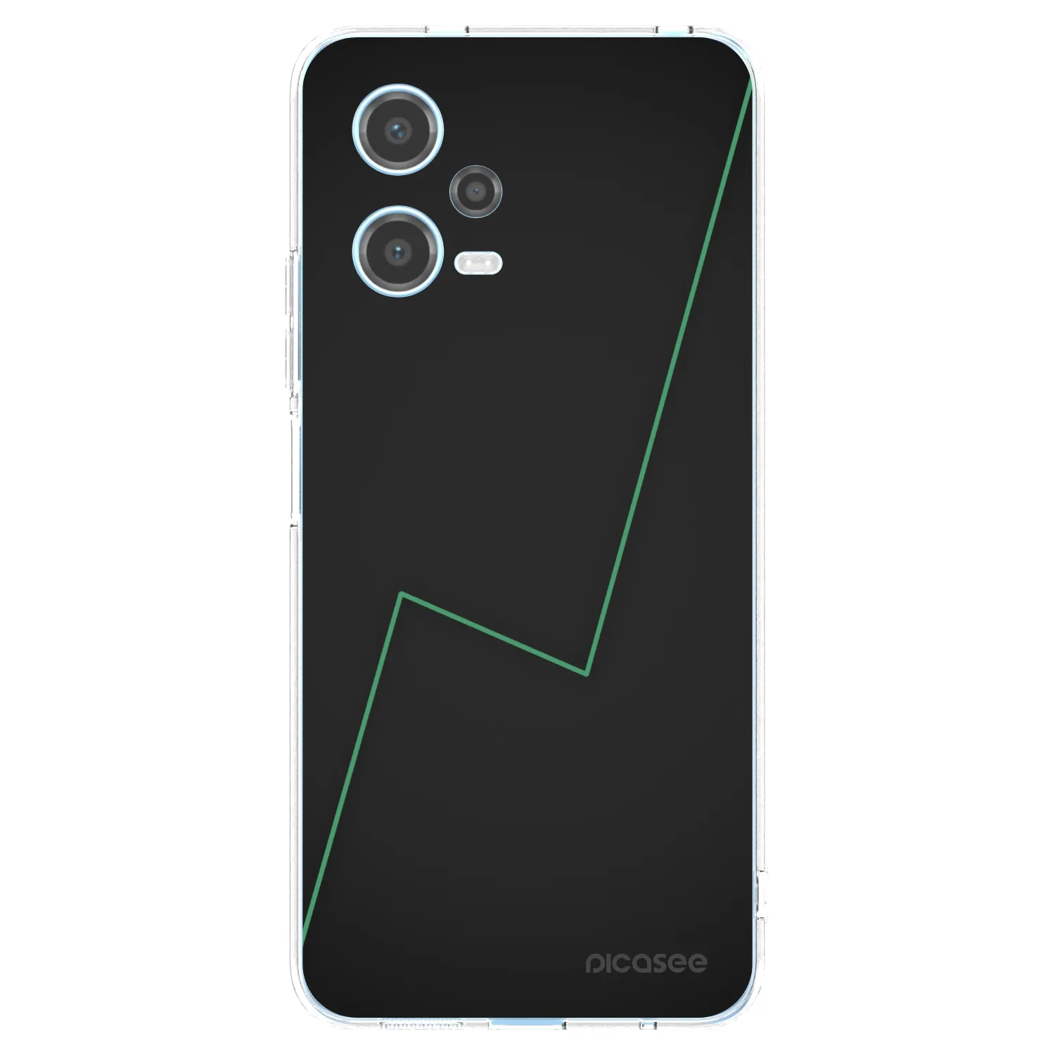 Picasee διαφανής θήκη σιλικόνης Xiaomi Redmi Note 12 5G - Consistency