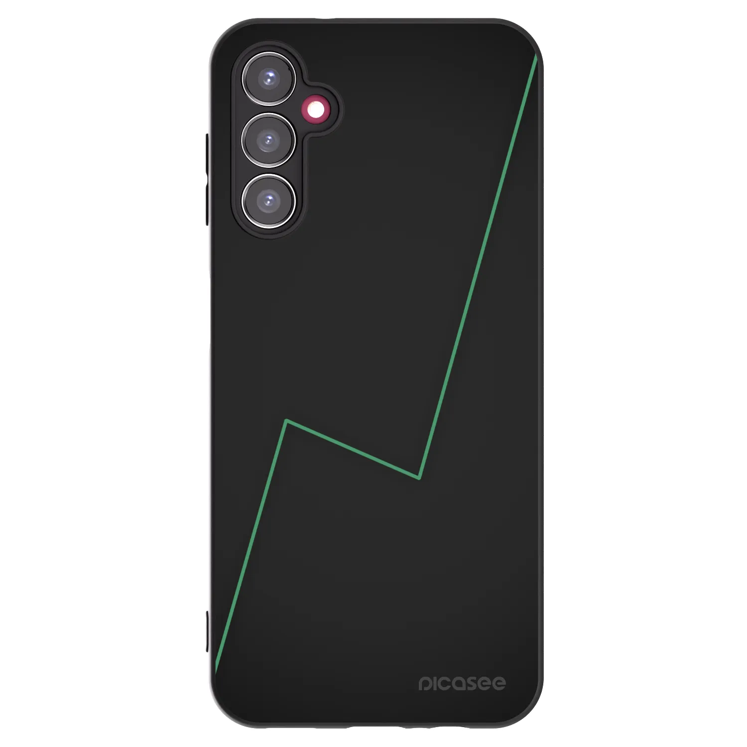 Picasee Μαύρη θήκη σιλικόνης για Samsung Galaxy A14 4G A145R - Consistency