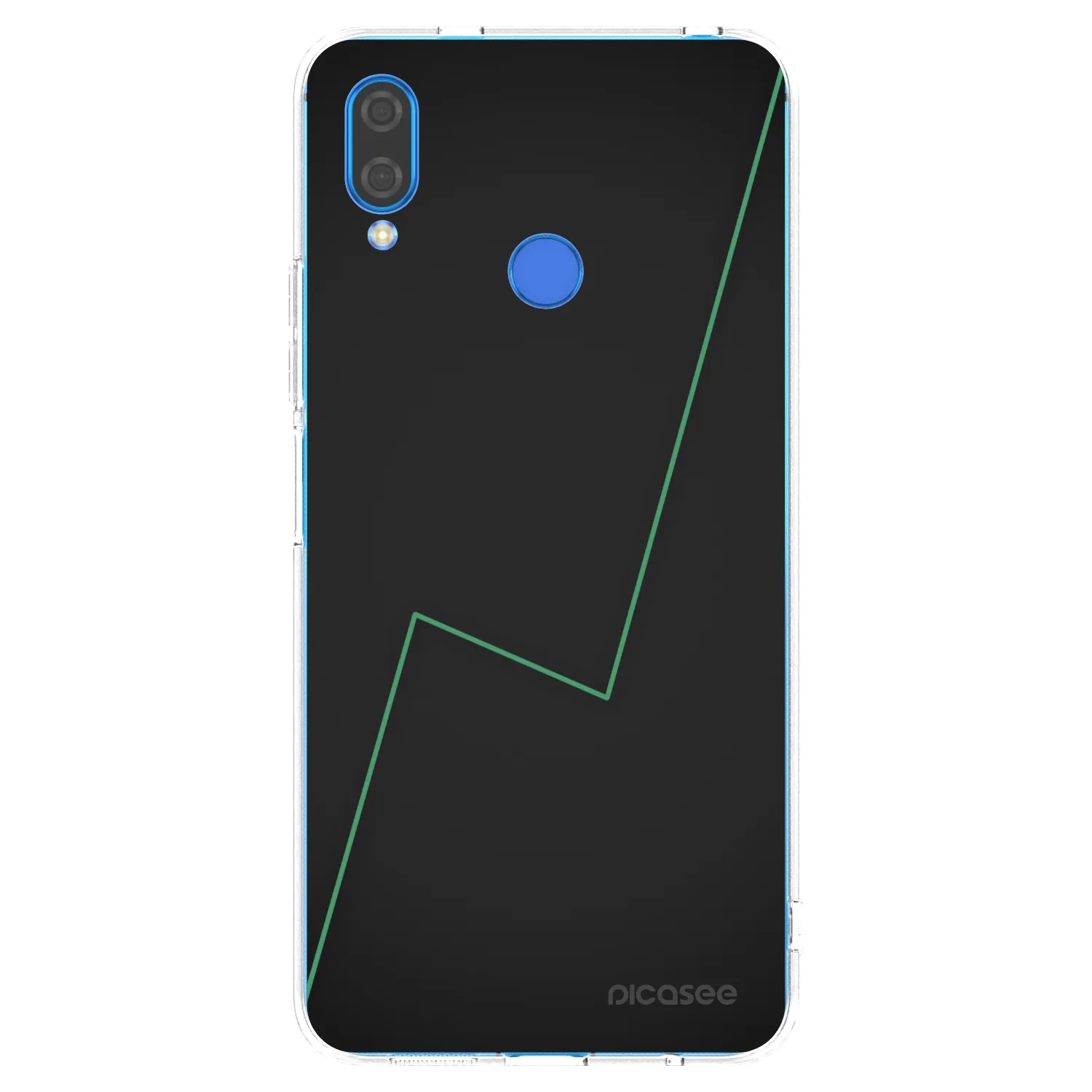 Picasee διαφανής θήκη σιλικόνης Huawei Nova 3 - Consistency