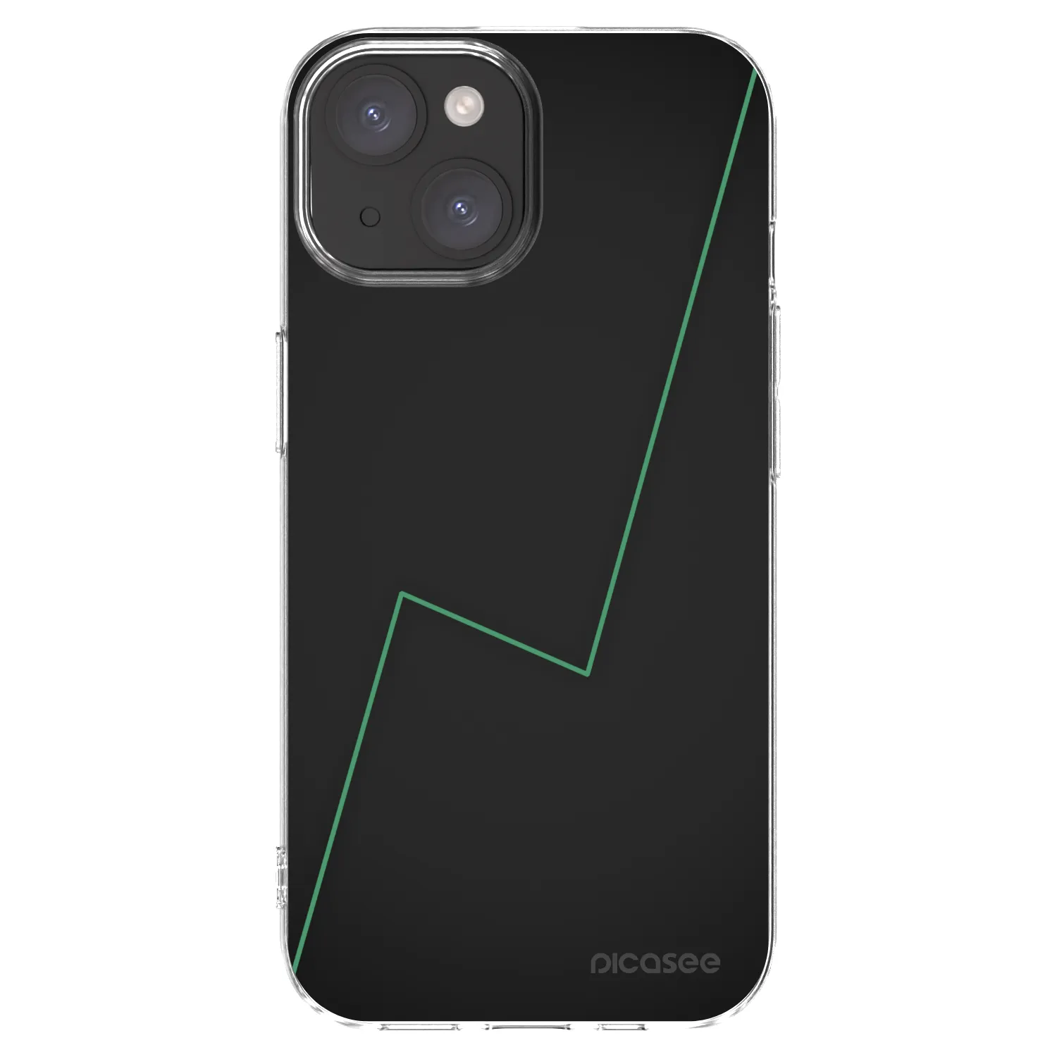 Picasee διαφανής θήκη σιλικόνης Apple iPhone 15 - Consistency