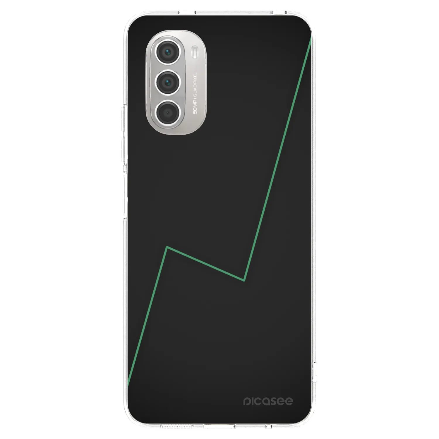 Picasee διαφανής θήκη σιλικόνης Motorola Moto G51 - Consistency