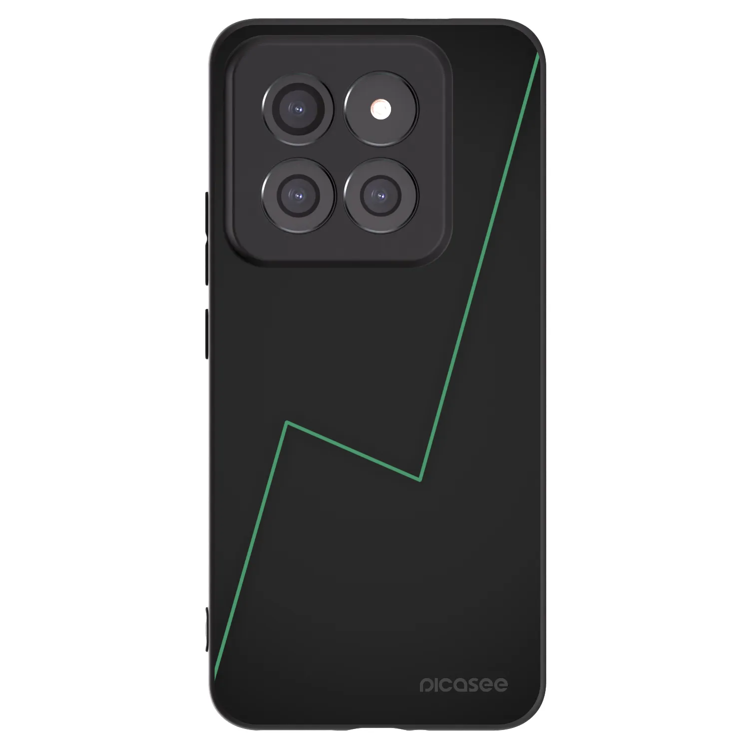 Picasee Μαύρη θήκη σιλικόνης για Xiaomi 14 Pro - Consistency