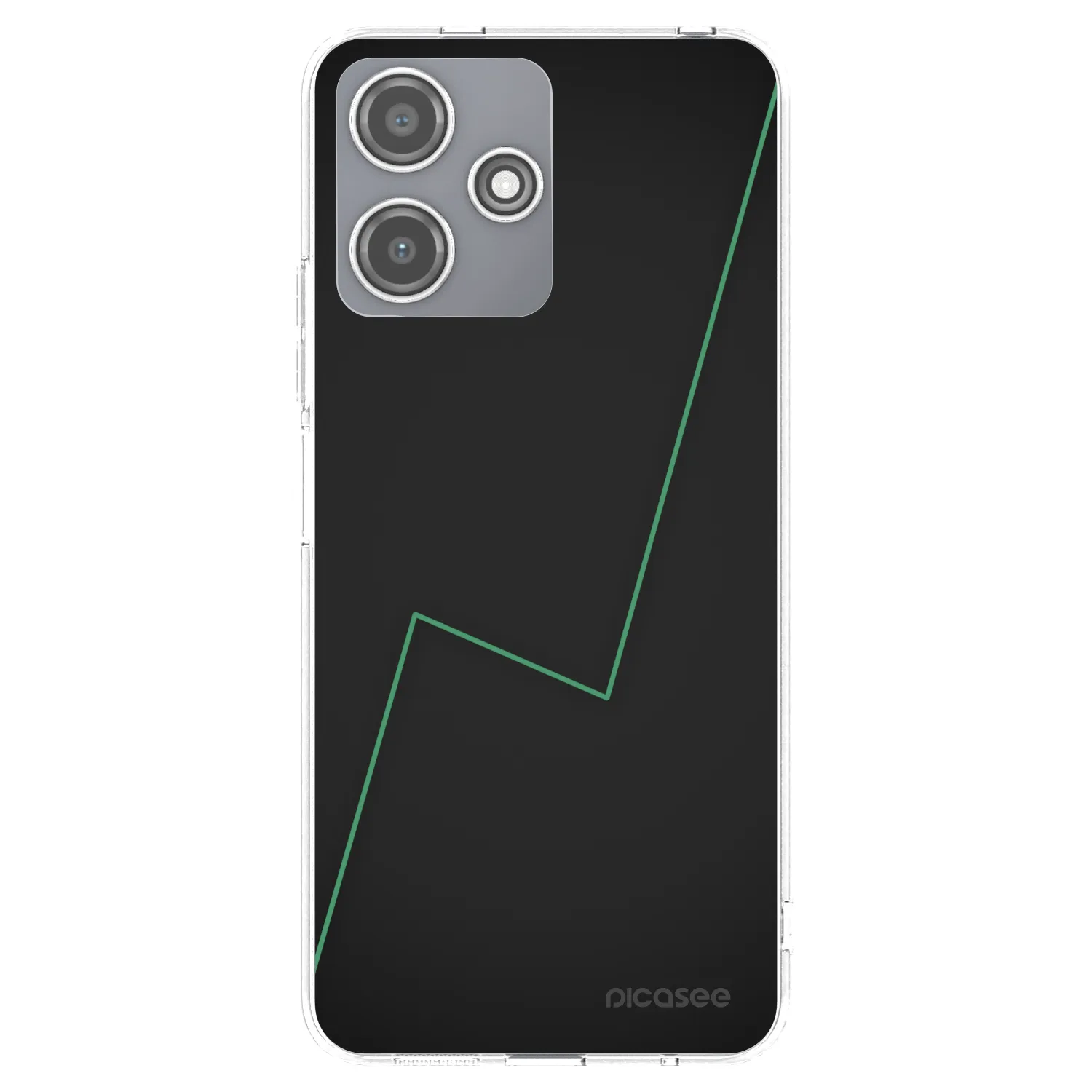 Picasee διαφανής θήκη σιλικόνης Xiaomi Redmi 12 5G - Consistency