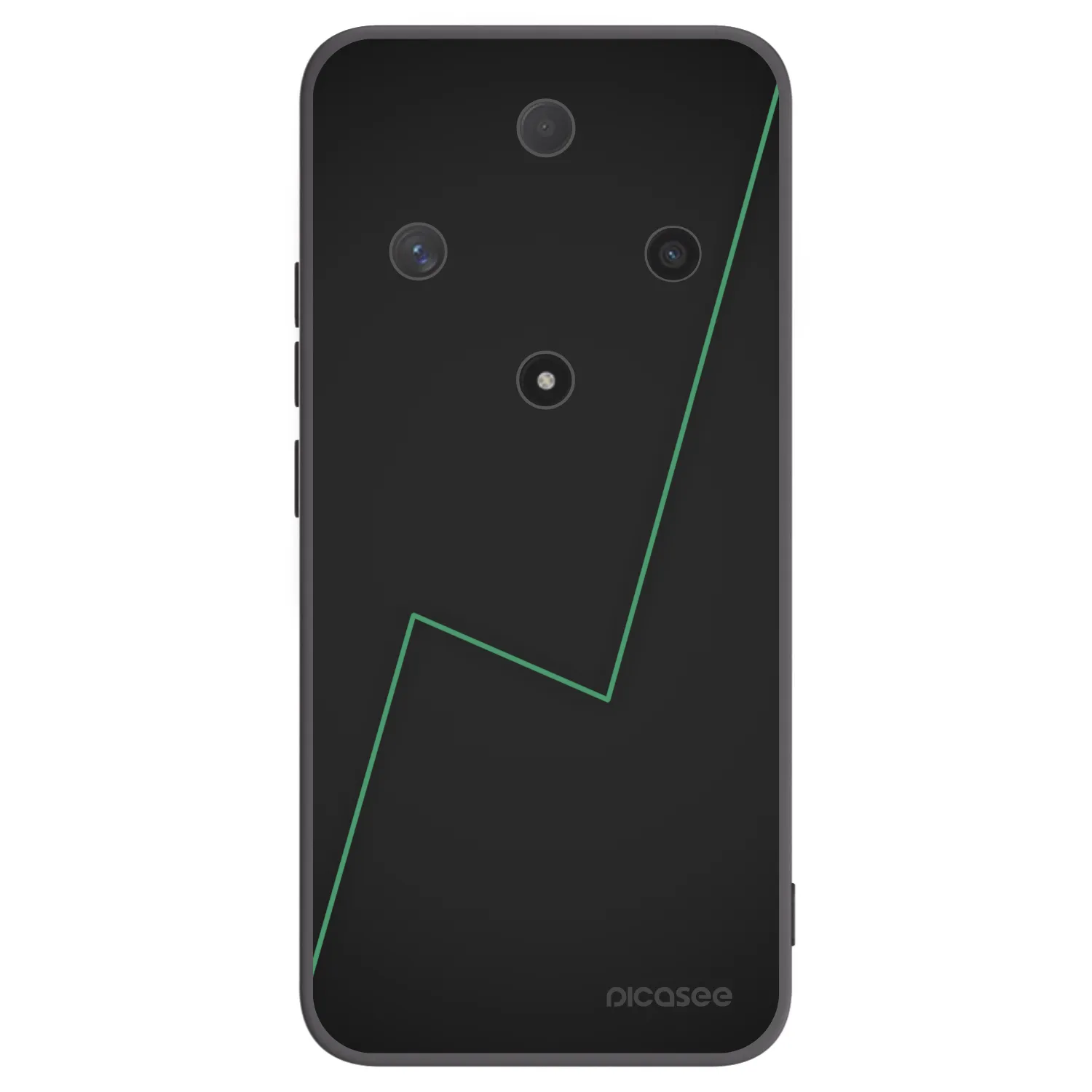 Picasee Μαύρη θήκη σιλικόνης για Honor Magic6 Lite 5G - Consistency