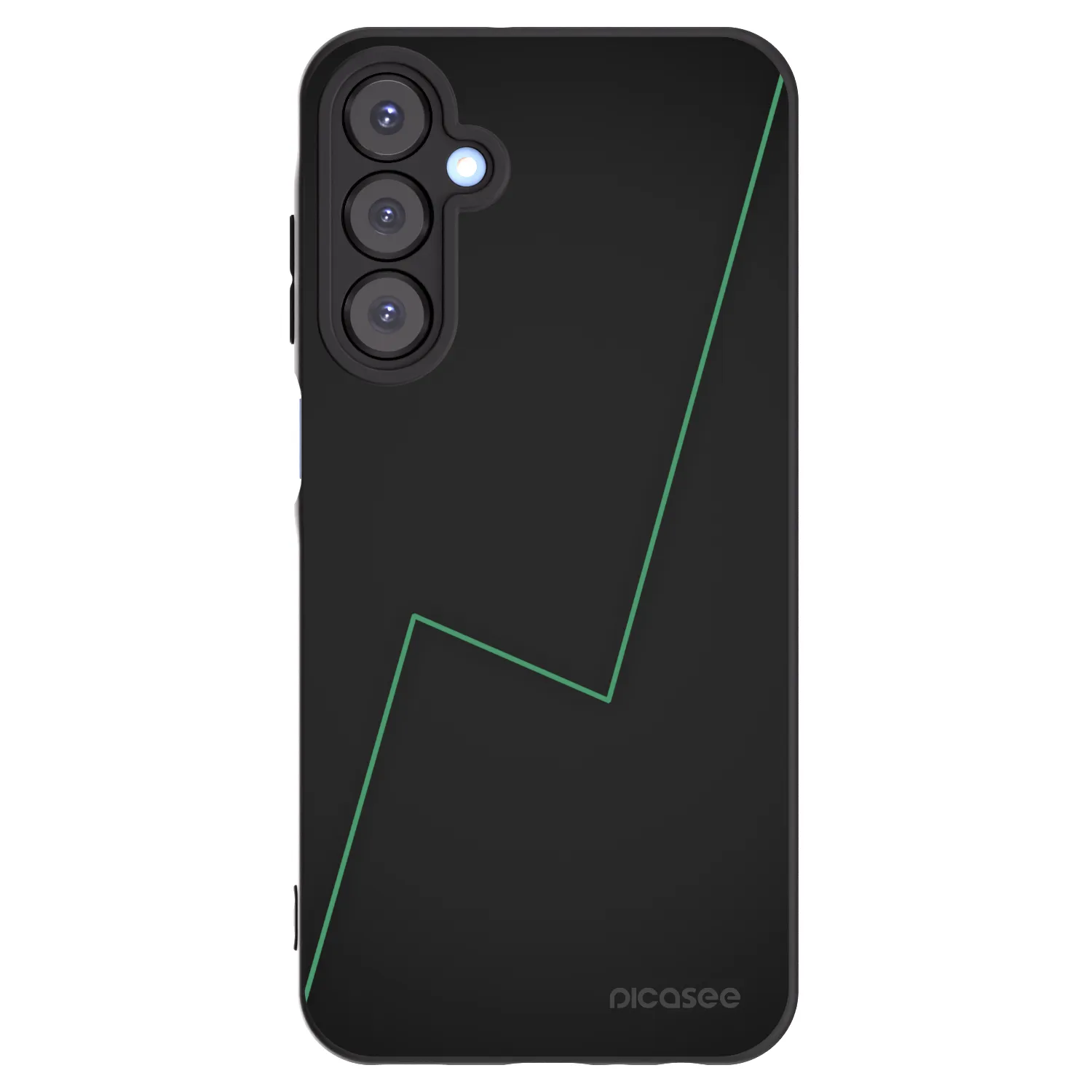 Picasee Μαύρη θήκη σιλικόνης για Samsung Galaxy A25 A256B 5G - Consistency