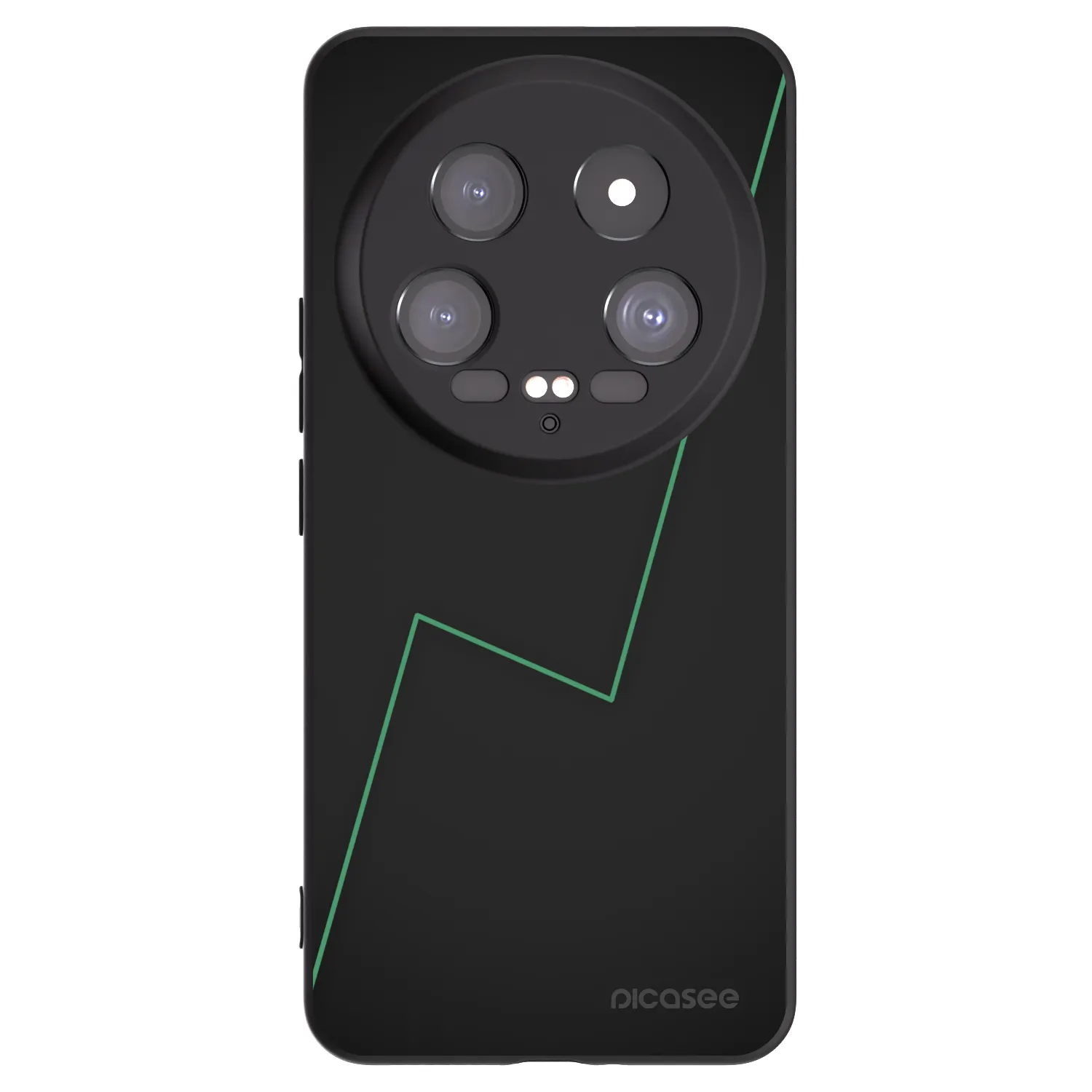 Picasee Μαύρη θήκη σιλικόνης για Xiaomi 14 Ultra - Consistency