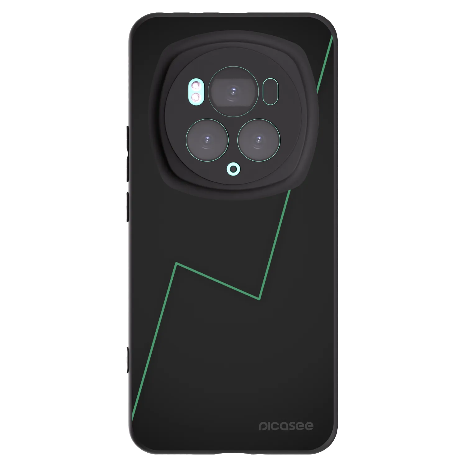 Picasee Μαύρη θήκη σιλικόνης για Honor Magic6 Pro - Consistency