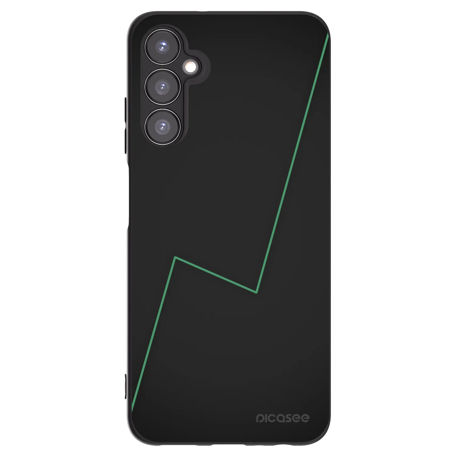 Picasee Μαύρη θήκη σιλικόνης για Samsung Galaxy A05s A057G - Consistency
