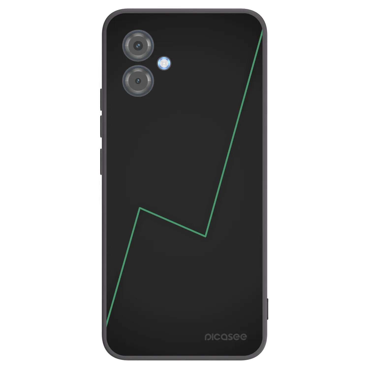 Picasee Μαύρη θήκη σιλικόνης για Motorola Moto G14 - Consistency