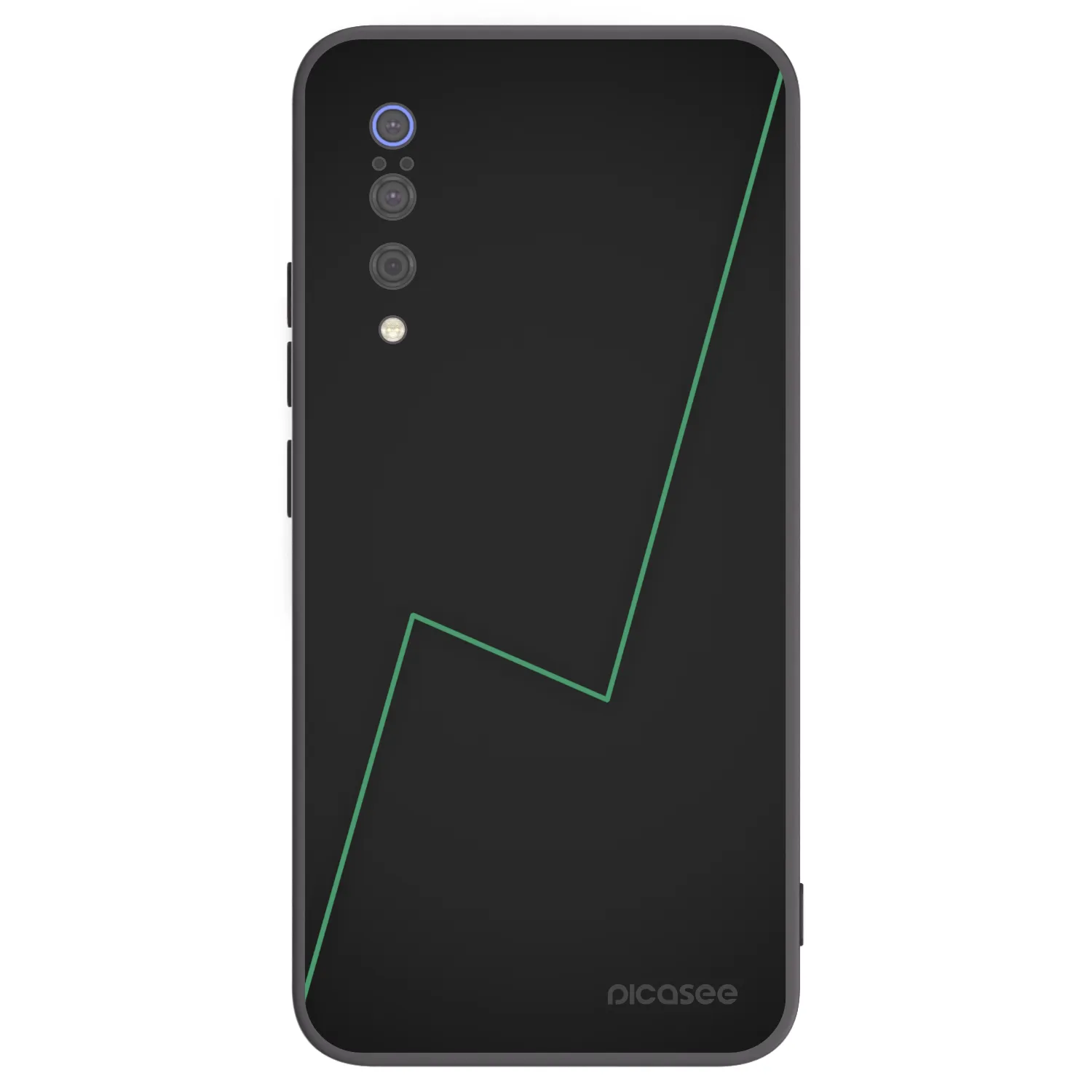 Picasee Μαύρη θήκη σιλικόνης για Xiaomi Mi 9 - Consistency